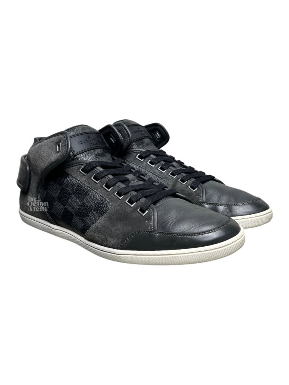 Men Size 11 US Vintage Louis Vuitton Damier Graphite Sneaker Pre-Owned